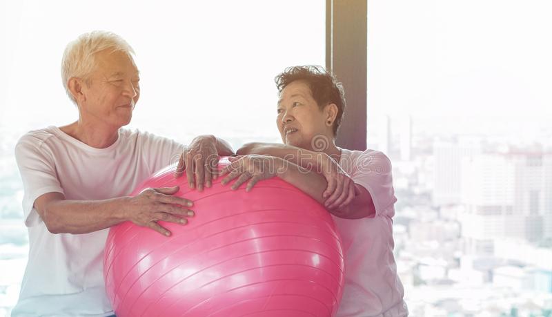 Seniors enjoying dancing classes and mini-gym exercise