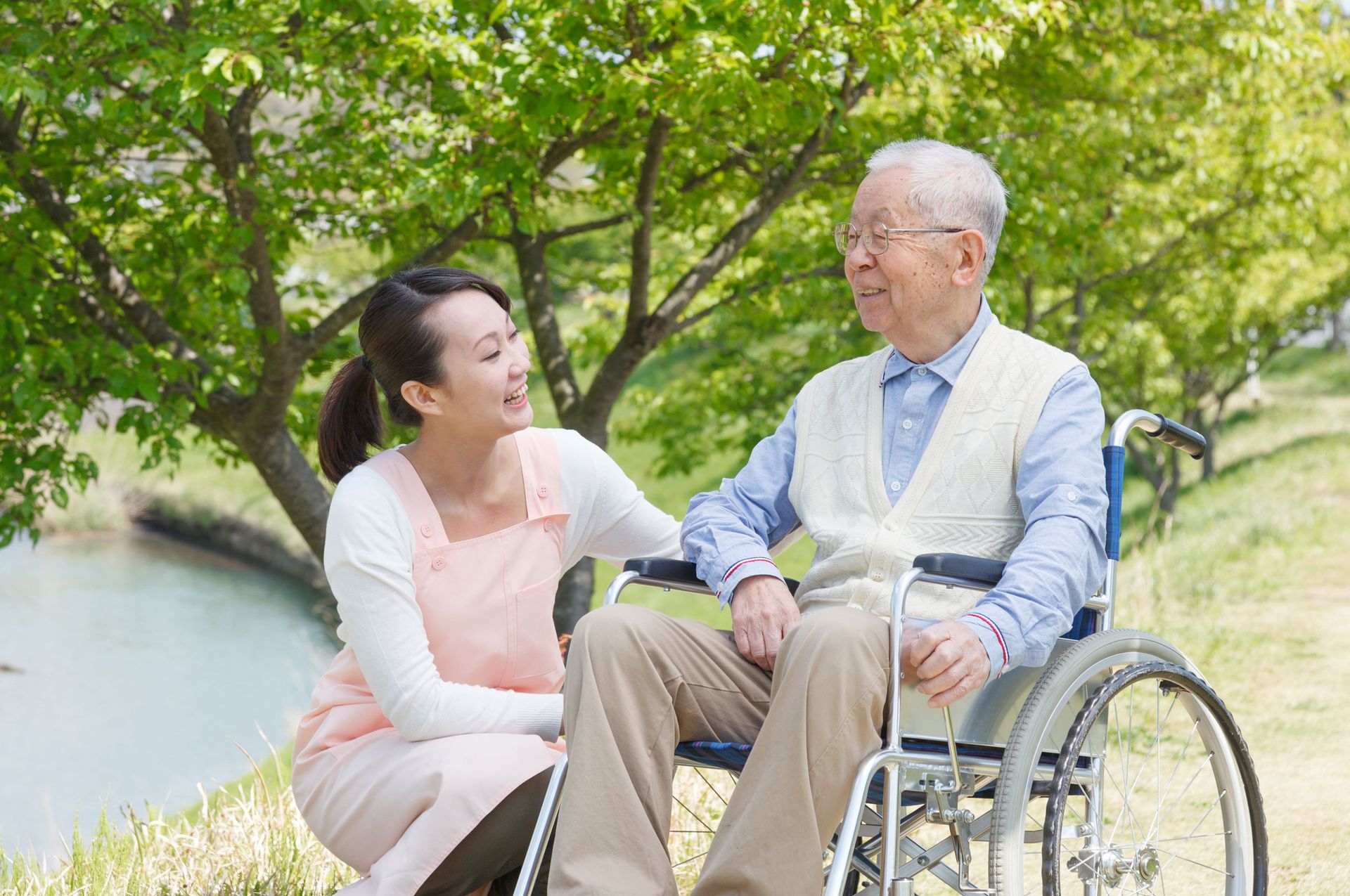 Wide variety of delicious healthy food for residents