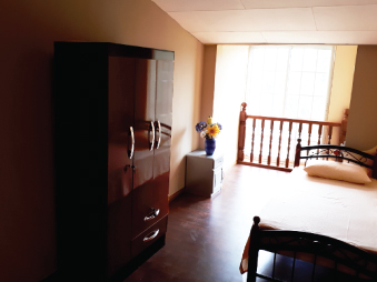 Ensuite and shared bathrooms designed for senior safety